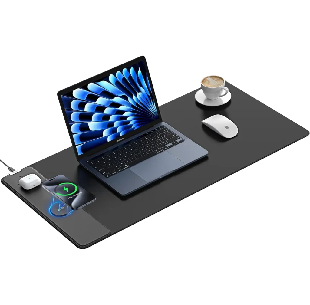 Wireless Charging Desk Pad