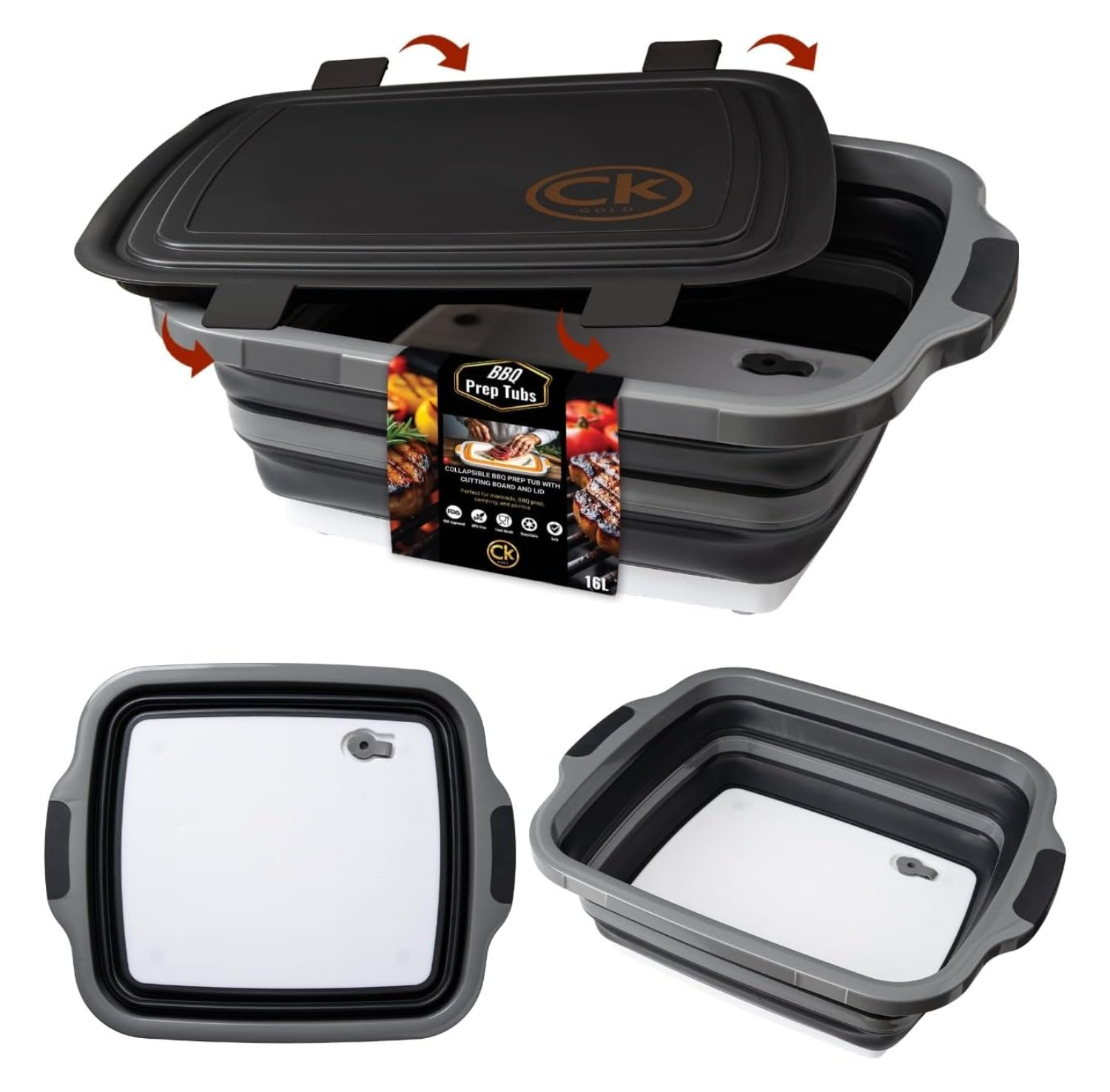 BBQ Prep Tub